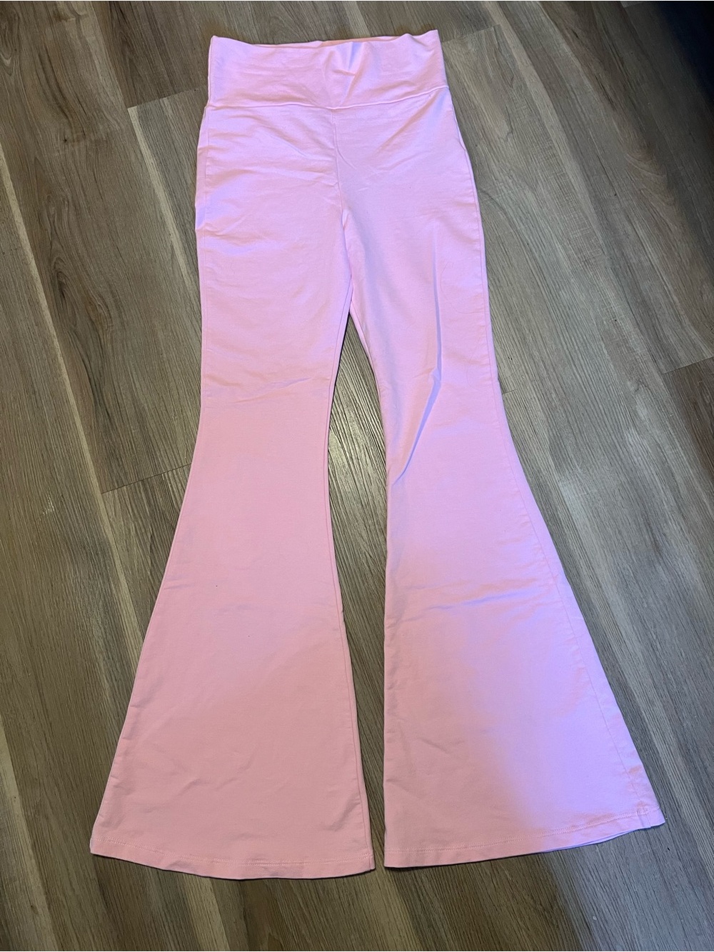 Edikted Pink Flare Joggers Womens sz small